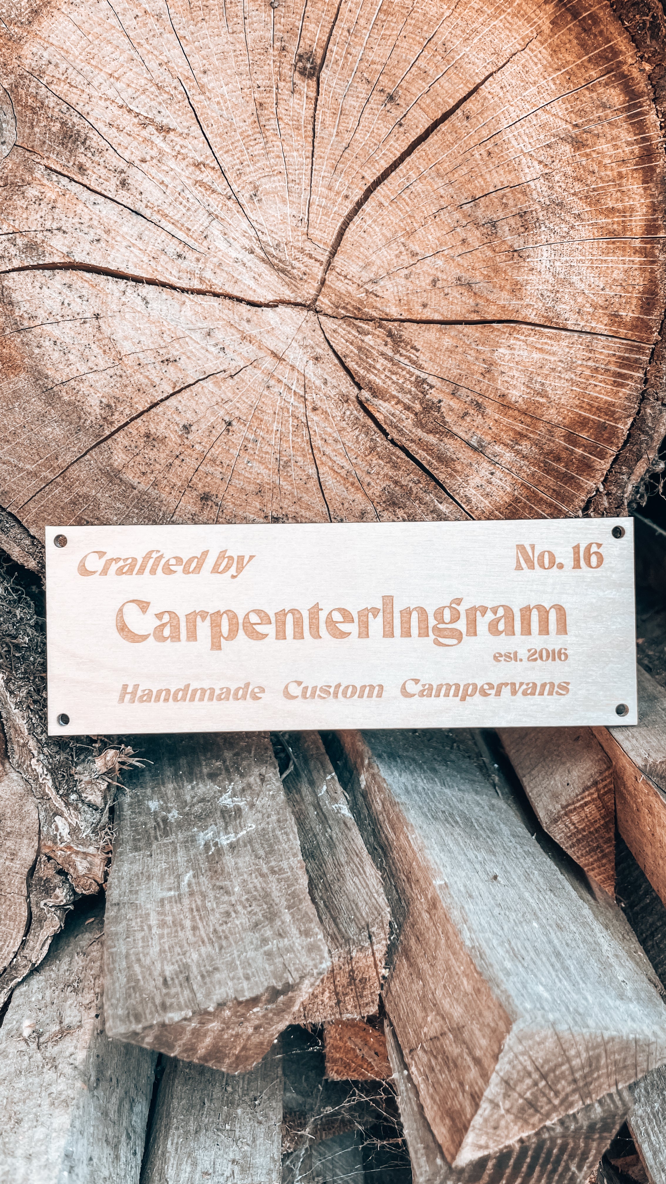 Plywood signs - small