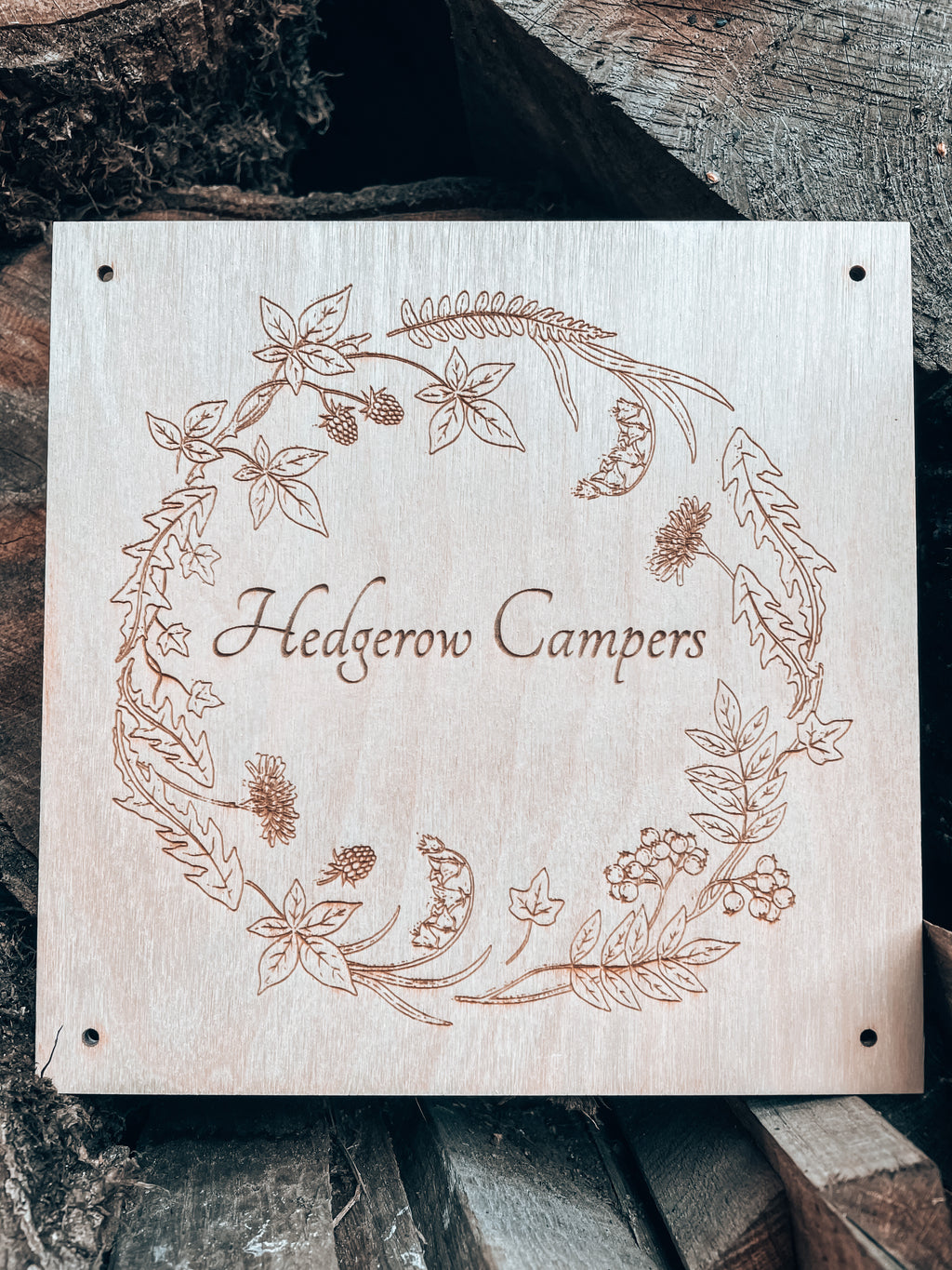 Plywood signs - Interior
