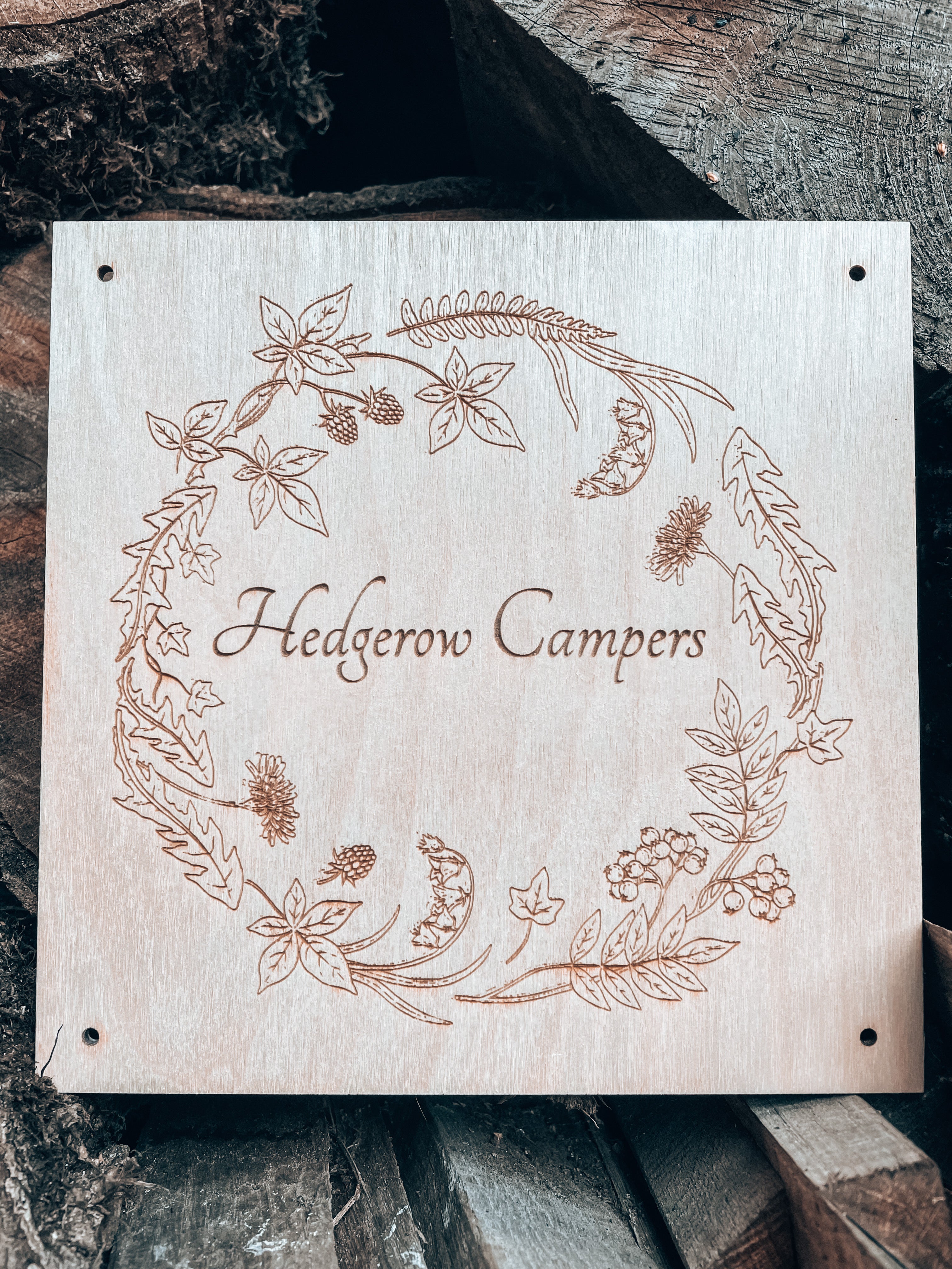 Plywood signs - small