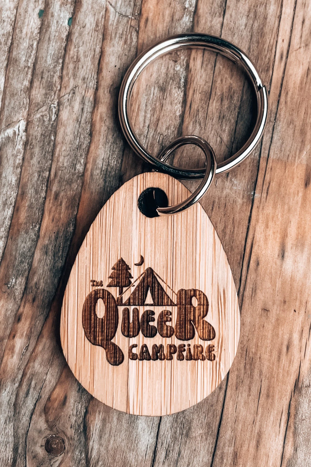 Bamboo Keyrings